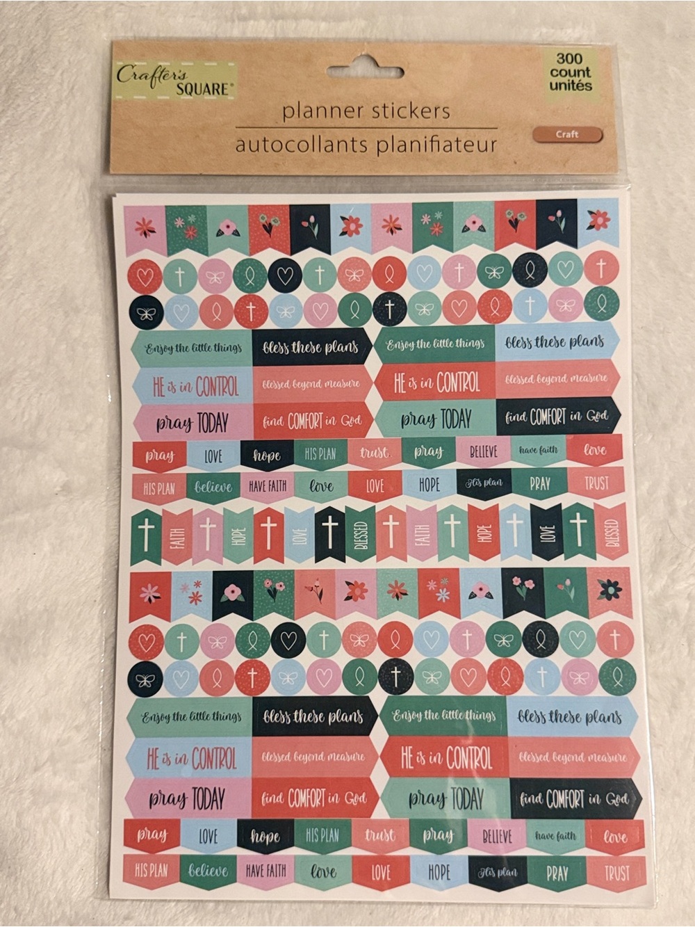 Christian Planner Stickers - 300 Stickers